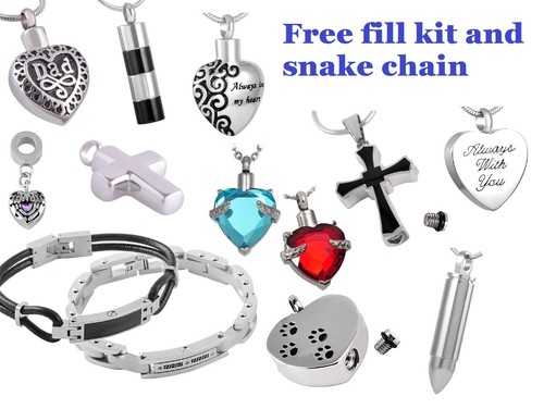 Cremation jewellery ashes - jewellery, urn