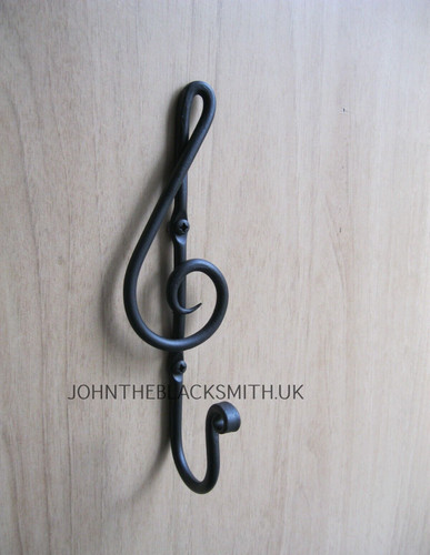 Hand forged wrought iron - forged,