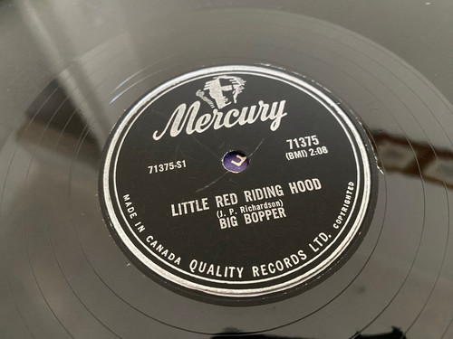 Big bopper little - :, riding