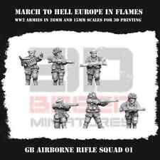 15mm British Parachute / Airlanding Company 72 figures FOW etc