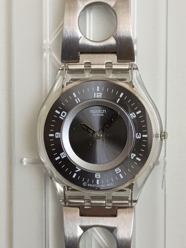 Swatch skin black - swatch, dial