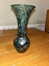 Vintage Medium Sized Mdina Glass Vase, Mid Century, Excellent Condition