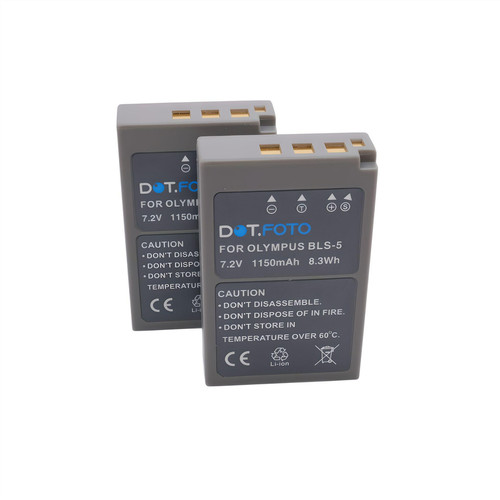 Battery for olympus - 2, bls-5
