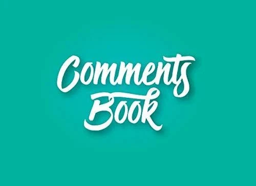 Comments book for visitors and - comments,