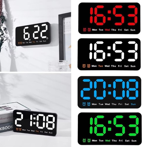 Digital wall clock - wall,