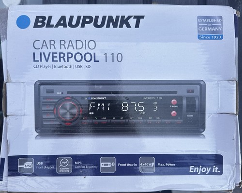 Blaupunkt liverpool 110 car - liverpool,