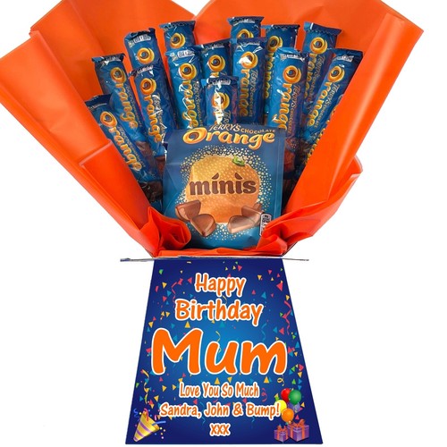 Personalised chocolate bouquet - personalised,