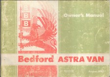 Bedford Astra Van Mk 1 1982