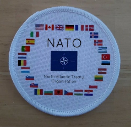Nato flags patch badge - flags, patches