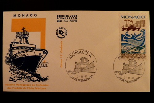 Monaco premier day fdc yvert - monaco,