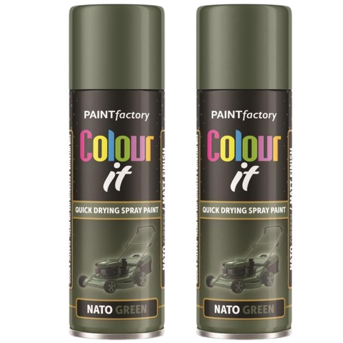 Nato green matt spray paint - green,