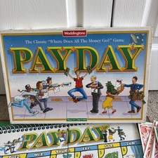 Vintage Payday Board Game  Waddingtons Hasbro 1994 Board Game Complete VGC