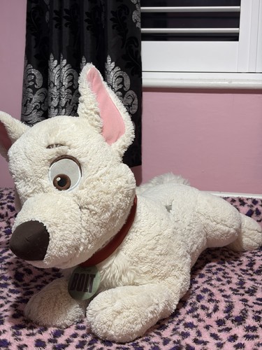 Disney bolt large laying - bolt, plush
