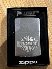 Harley Davidson Zippo Lighter (new but box slightly damaged) 