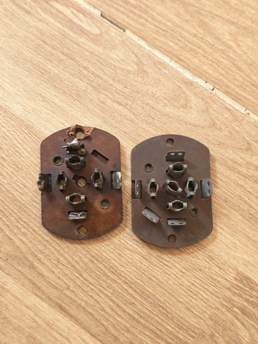 Pair vintage pin - vintage, british
