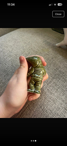 Ceramic gnome troll figurine - ceramic, gnome/troll