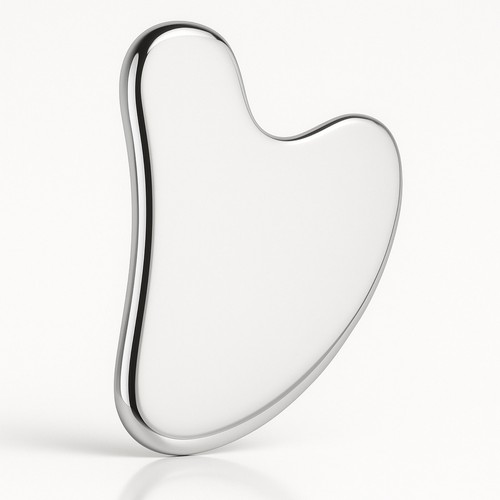 Stainless steel gua sha board - stainless,