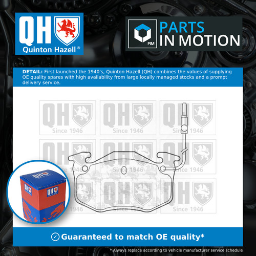Brake pads set fits - pads,
