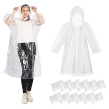 Waterproof rain poncho - 12, |
