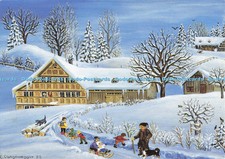 D136645 L Langenegger 92 Winter No 123 Buma Karten