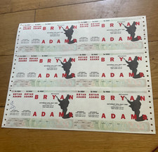 Bryan Adams ULTRA RARE Ticket