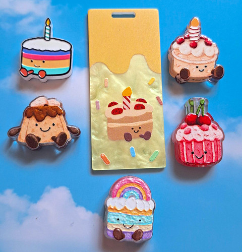 Kawaii multicolour food - kawaii,