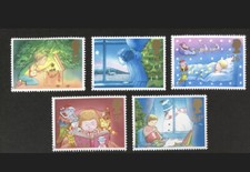 GB 1987 MNH CHRISTMAS MINT STAMP SET SG1375 to 1379 UMM with FREE UK P&P