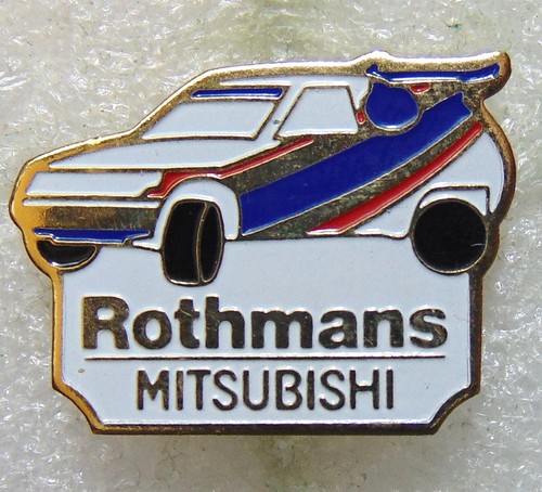 Rothmans mitsubishi rally car - rothmans,