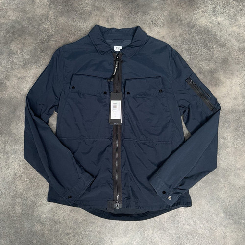 Company blue nylon jacket - blue,