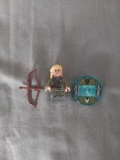 Lego Dimensions Lord Of The Rings Legolas Minifigure With Bow And Plate