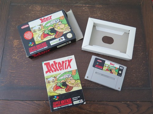 Asterix super nintendo snes - asterix,