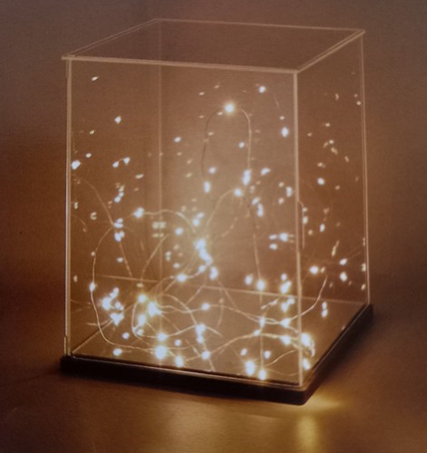 Naconmlet clear display case - clear,