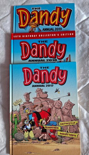 Dandy annuals 2017 2018 2019 - 2017,, 2018,