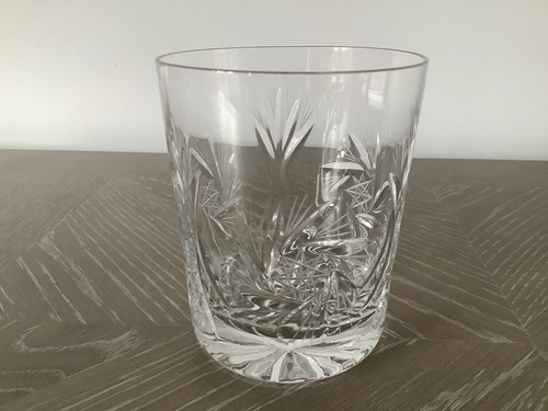 Cut glass crystal whisky - cut,
