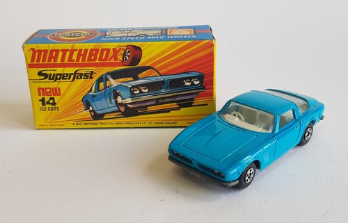 Light blue matchbox superfast - blue,