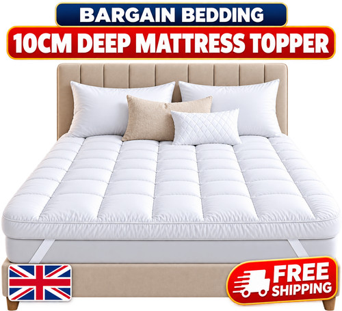 10cm deep mattress topper - 10cm,