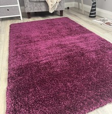 Plain Shaggy Mat Large Small