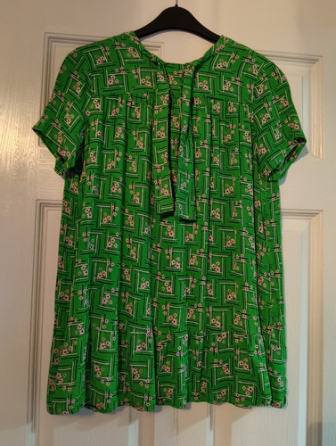 Zara womens green floral - zara,