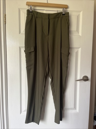 Green loose cargo - cargo, trousers