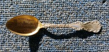 Sterling Silver Antique Commemorative  Spoon Silver Gilt Bowl Montreal Canada