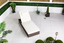 GIARDINO Rattan Sun Lounger