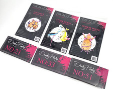 Pink Ink Designs Wee Folk Series Mice and Dinky Pinky stamps 3 of each