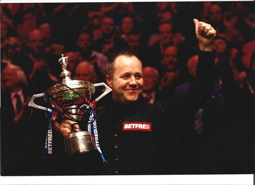 John higgins signed photo - john, photo-