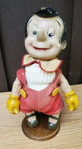 Antique pinocchio doll disney - pinocchio,