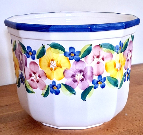 Vintage floral ceramic - floral, plant