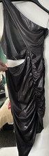 Oh Polly Black One Shoulder