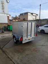 Paxton Ramped Trailer 6 X 4  With 4ft Sides and Datatag.