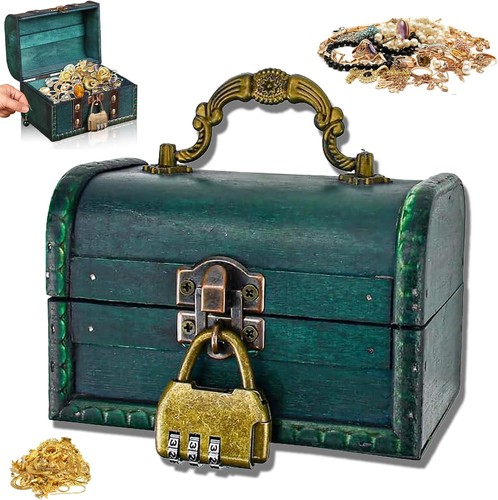 Vintage wooden treasure - wooden,