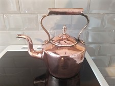 Victorian copper kettle