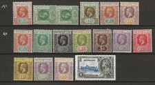 SEYCHELLES KGV Fine MINT Collection of 17 Stamps C/£44 UK P&P Free